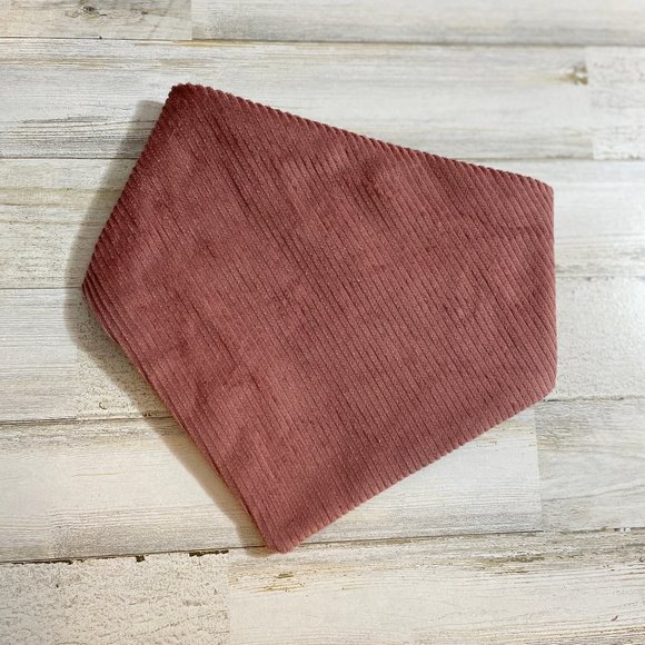 Boho Corduroy Dog Bandana - Picture 2 of 5